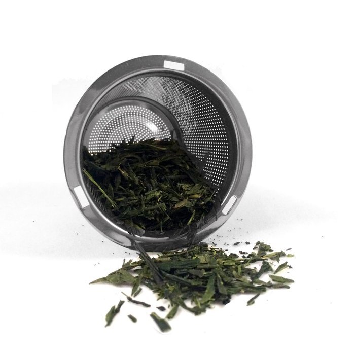 BoldDrop Extra Fine Loose Leaf Tea Infuser / Stainless Steel Filter with Extended 7" Chain (1 pack) N3