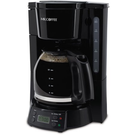 Mr. Coffee 12-Cup Programmable Coffee Maker, Brewing Pause 'N Serve Feature