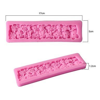 Y&XL&H Long pattern Fondant Cake Cake Chocolate Silicone Molds,Decoration Tools Bakeware N2