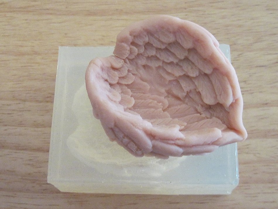 Silicone Clear Mold Wings of an Angel One Piece N4