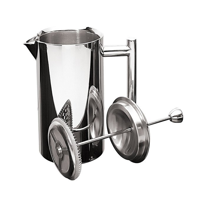 Frieling USA Double Wall Stainless Steel French Press Coffee Maker with Patented Dual Screen in Frustration Free... N12