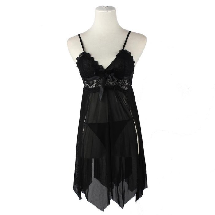 Underwear, PHOTNO Lingerie Women's Underwear Babydoll Sleepwear Lace Dress G-string Nightwear N10