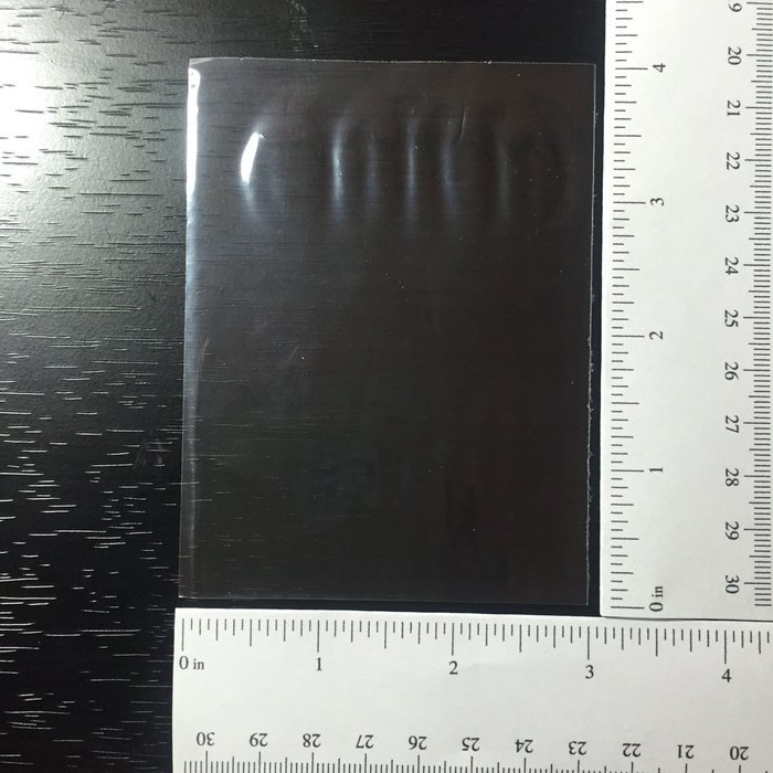 100 3x4" Clear Food Safe Favor Treat Bags and 100 4" Paper Twist Ties - 1.5mils Thickness- PP Plastic Stronger... N7