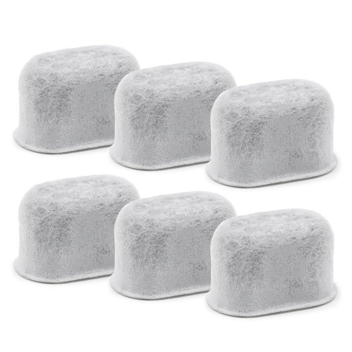 6 Pack Replacement Charcoal Water filter Cartridges with Starter Kit Combo for Keurig K-cup 1.0 Coffee Brewing... N3
