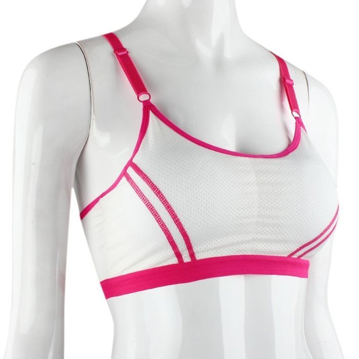 PHOTNO Women Lady Sports Yoga Athletic Solid Wrap Chest Strap Vest Tops Bra N27