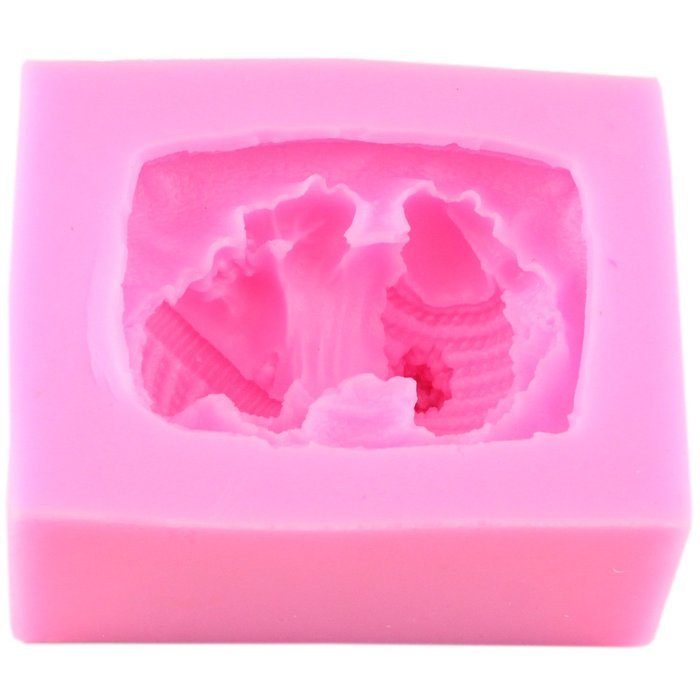 Sleeping Baby Making Candy Fondant Silicone Mold Party Cake Decoration N4