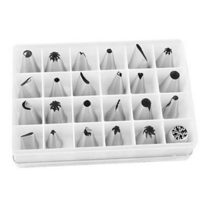 Prettysell&reg; Diversity Pastry Icing Piping Bag Nozzle Tips Fondant Chocolate Cake Sugar Craft Tool Decorating Pen...