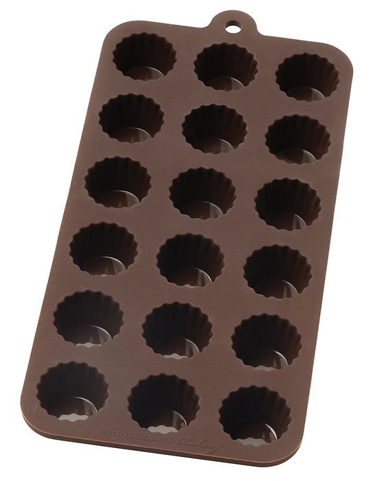 Mrs. Anderson's Baking Chocolate Mold, European-Grade Silicone, Cordial N13