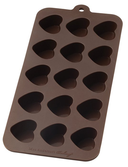 Mrs. Anderson's Baking Chocolate Mold, European-Grade Silicone, Cordial N16