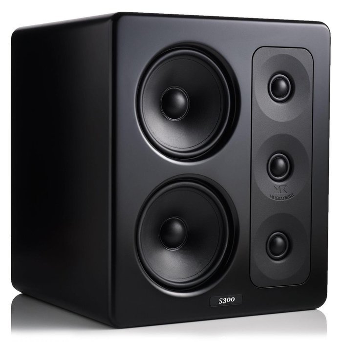 M&K Sound S300 THX Ultra2 Certified Left Channel Monitor-Each (Black)