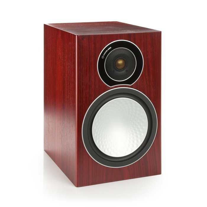 Monitor Audio- Silver 2 - Compact Loudspeakers- Pair (Rosenut Veneer)