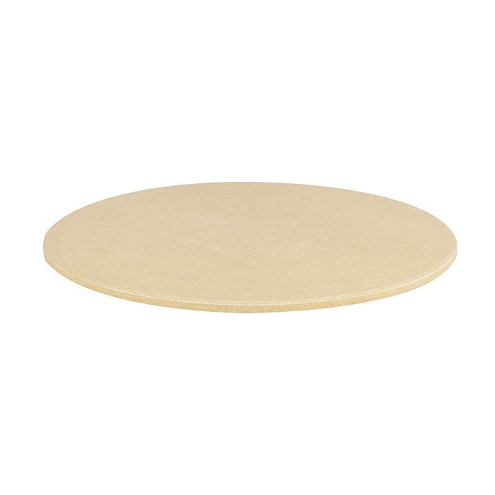 Good Cook OvenFresh Stoneware BBQ Grill and Oven Pizza Stone, 14.75", White N2