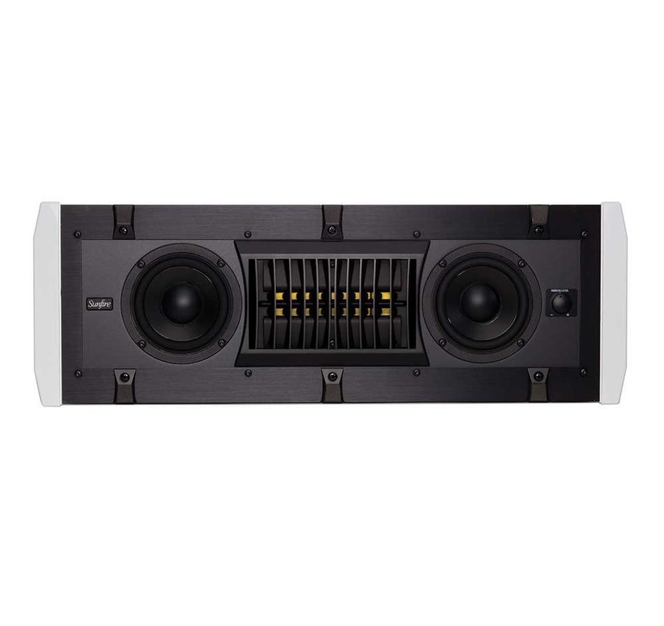 Sunfire CRW-2C Cinema Ribbon Duo Center In-Wall Center - Each (White)