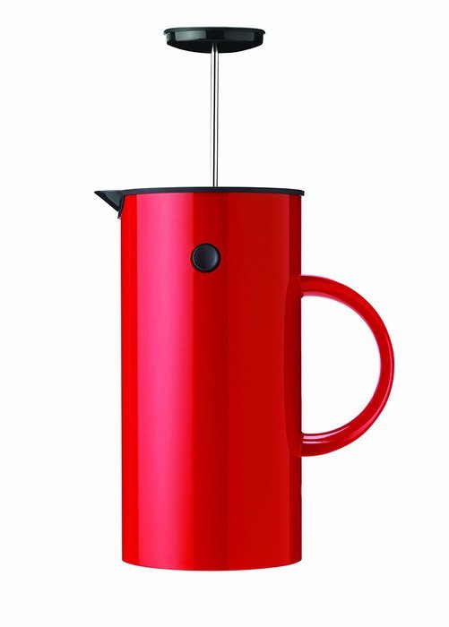 Stelton EM Press Coffee Maker, 8 cups, red N2