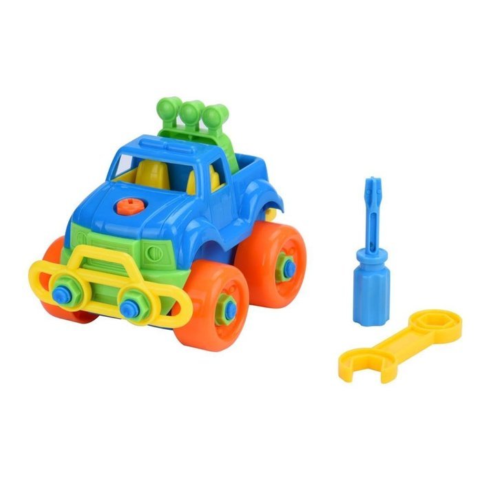 Educational Toys ，BeautyVan children Kids Christmas Gift Disassembly Car Truck Design Educational toys N2
