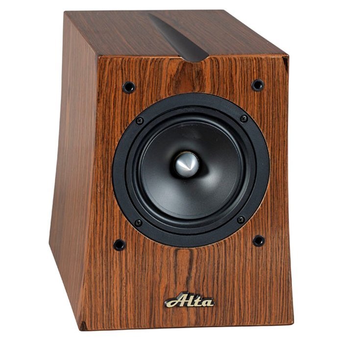 Alta Audio Solo Bookshelf Speaker with Rosewood Finish (Single)