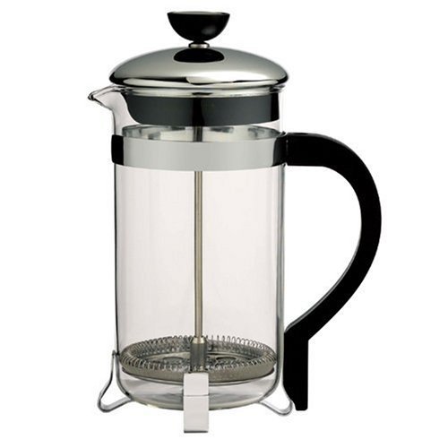 Primula Classic Glass 3-Cup Coffee Press with Black Handle