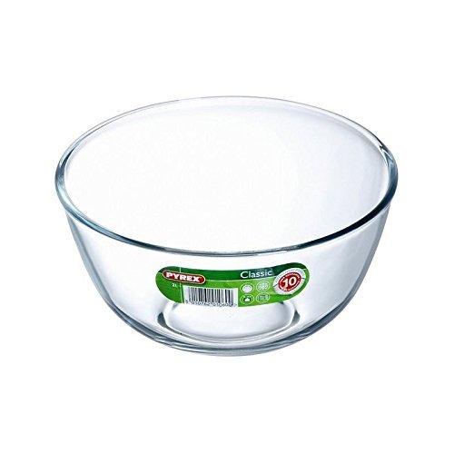 Pyrex Mixing Bowl Glass, 2L - Pack of 4
