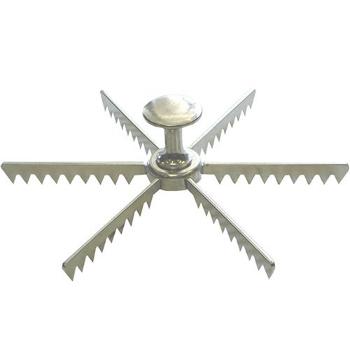 Winware 10-Cut Aluminum Pie and Cake Marker N4