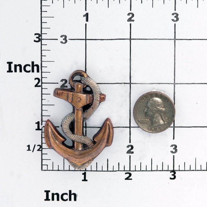 Ship's Anchor Silicone Mold Food Safe Fondant, Chocolate, Candy, Resin, Polymer Clay, Jewelry, Craft Mold N4