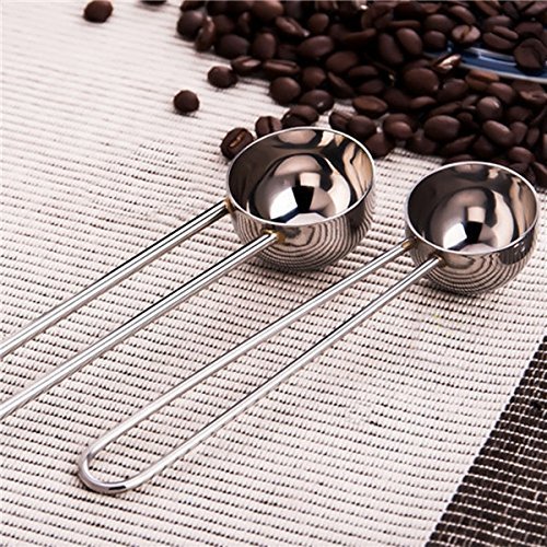 "Stainless Steel Coffee Tea Measure Measuring Scoop Spoon" shopping N3