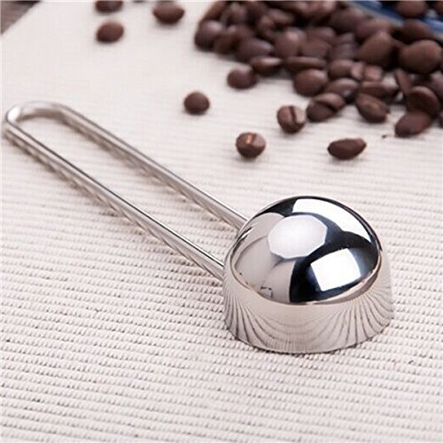 "Stainless Steel Coffee Tea Measure Measuring Scoop Spoon" shopping N4