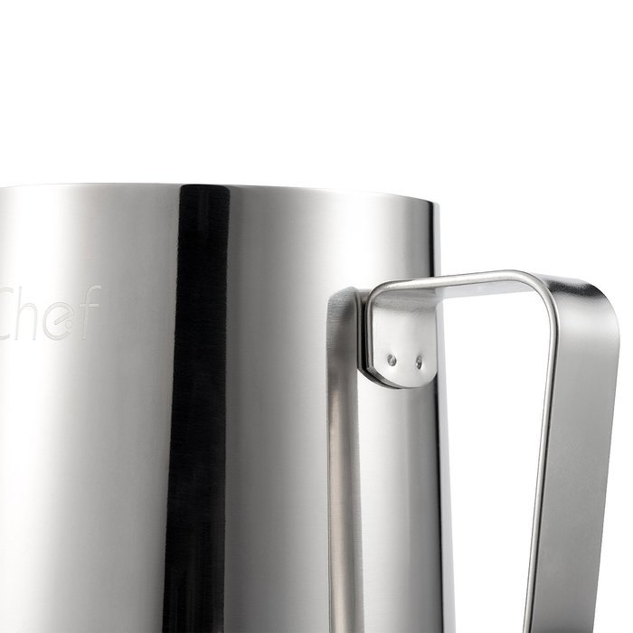 Milk Pitcher, X-Chef Stainless Steel Milk Cup Milk Frothing Pitcher 600ml/20fl.oz Christmas Gift N3