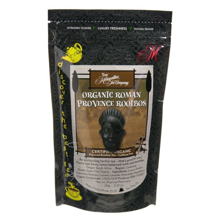 Metropolitan Tea Discovery Loose Tea Pack, Organic Roman Provence Organic, 100gm N4