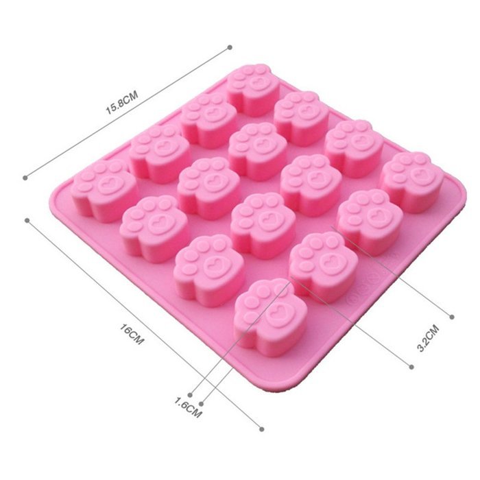 Luckygirls Different Shaped Silicone Non Stick Jelly Candy Baking Mould for Chocolate Candy-Cartoons, Characters... N35
