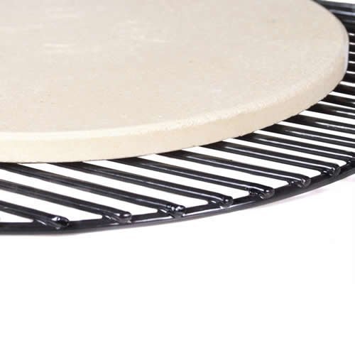 Pizza Stone Size: 10" W x 10" D