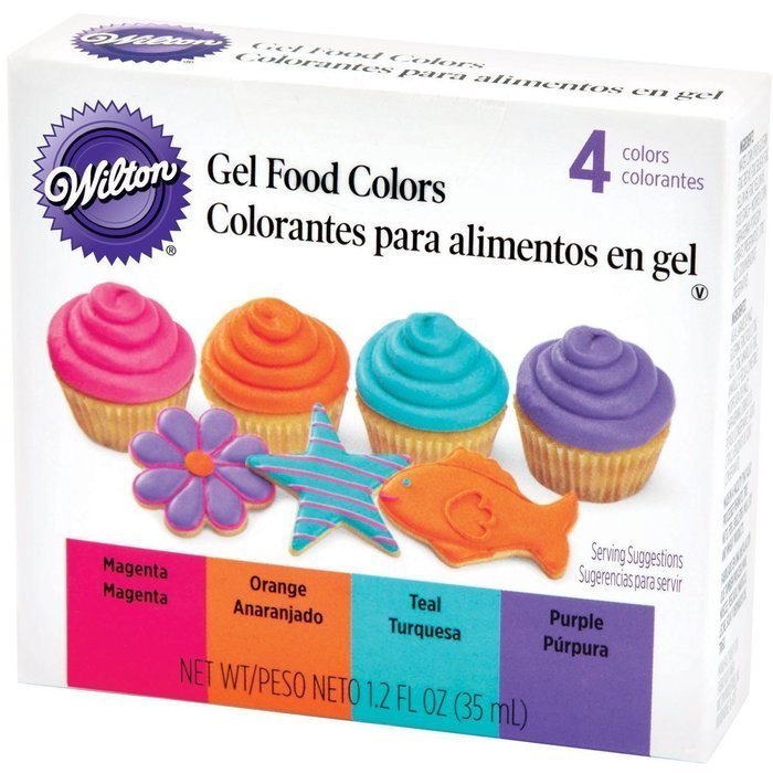 Wilton Gel Food Color Set, Primary N3
