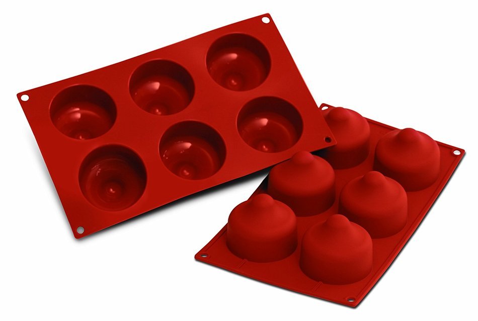 Silikomart SF026/C Silicone Classic Collection Mold Shapes, Rectangle Cake N7