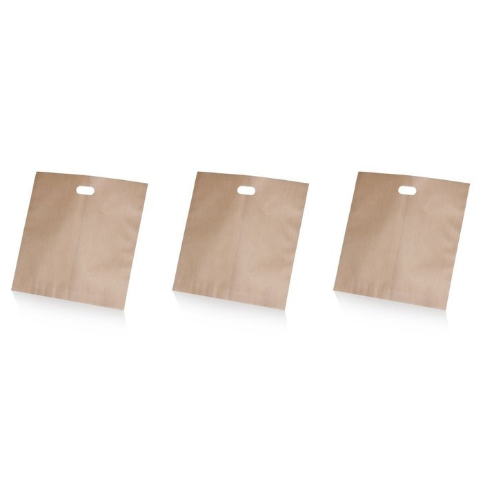 Toastabags Reusable Non-Stick Sandwich/Snack "In Toaster" Grilling Bags, Pack of 3