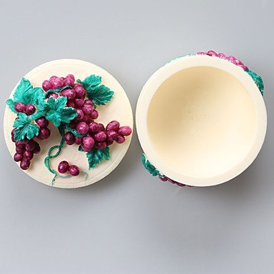 Y&XL&H Grape Soft Clay Resin Box Silicone Fondant Cake Jewelry Box Chocolate Silicone Molds,Decoration Tools Bakeware N6