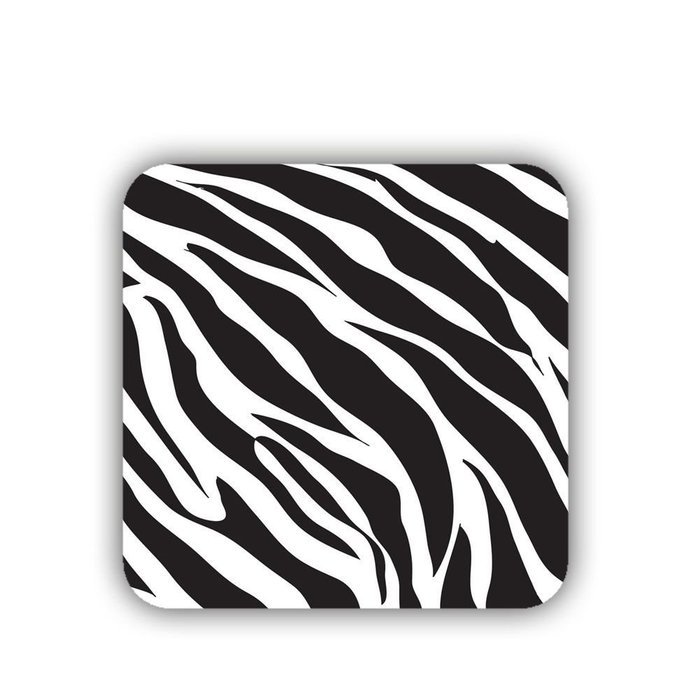 Generic Made By Mdf Coaster With Zebra Specificity N17