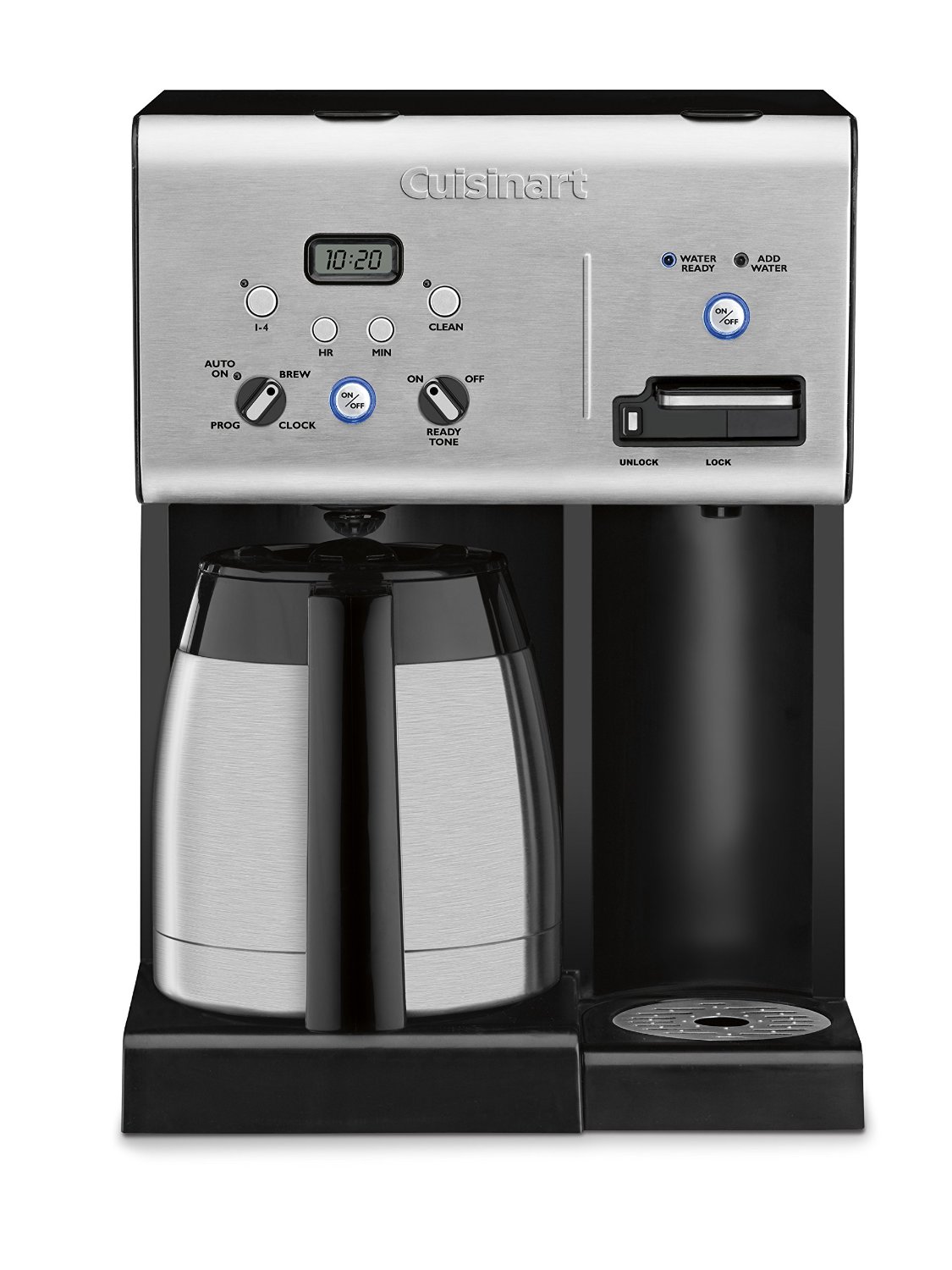 Cuisinart CHW-12 Coffee Plus 12-Cup Programmable Coffeemaker With Hot ...