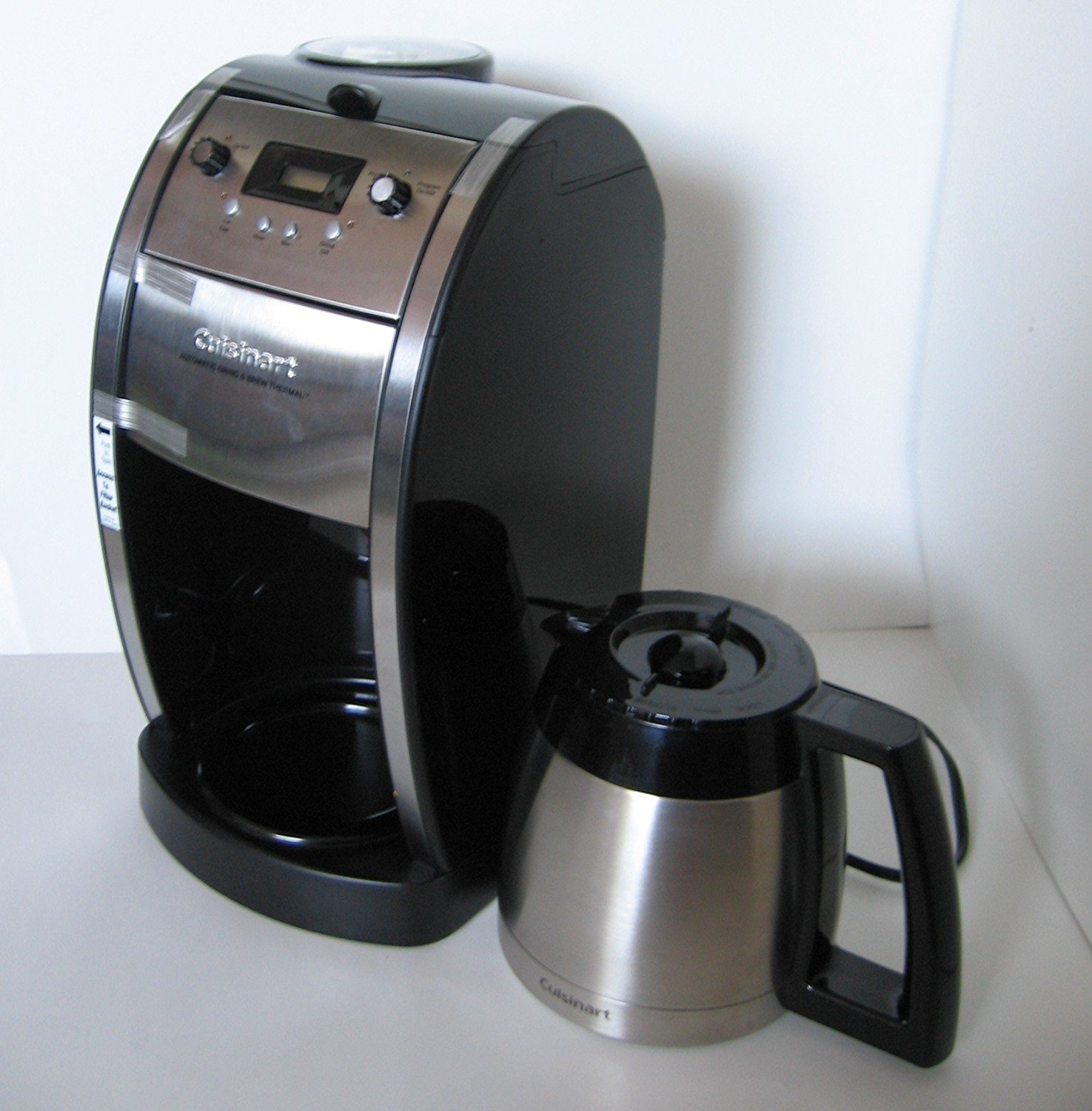 Cuisinart DCC-590 Grind And Brew Thermal 10-Cup Automatic Programmable ...