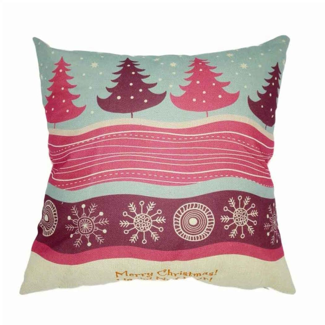 Christmas Pillow Case,Beautyvan Xmas Christmas Sofa Bed Home Decoration