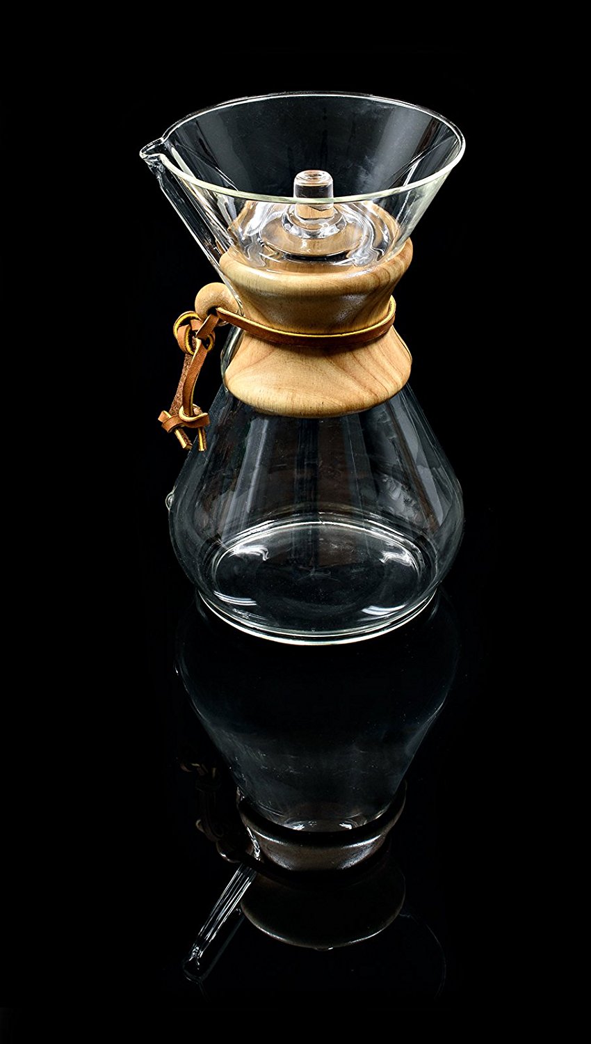 Tanors Glass Coffeemaker Cover for Chemex Coffee Maker N5 free image