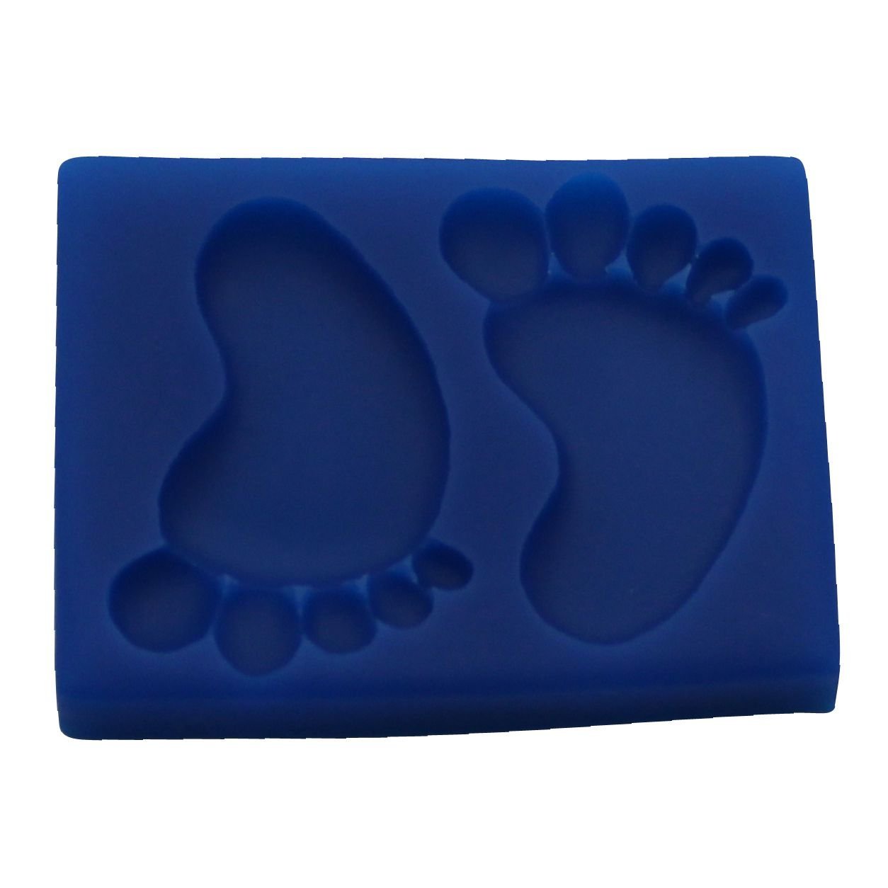 First Impressions Molds B227 Silicone Mold, Large Baby Feet free image ...