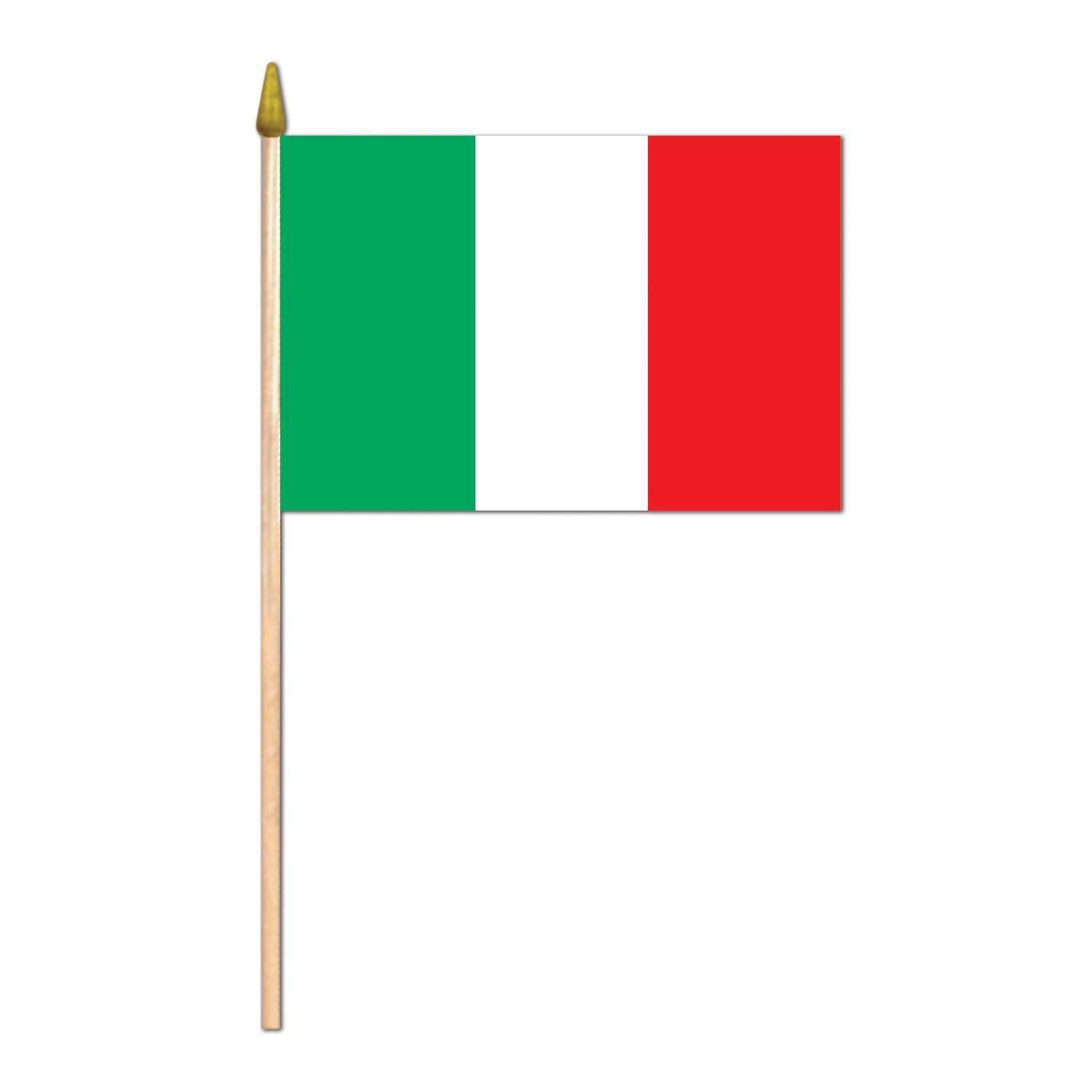 Флаг Италии вид спереди