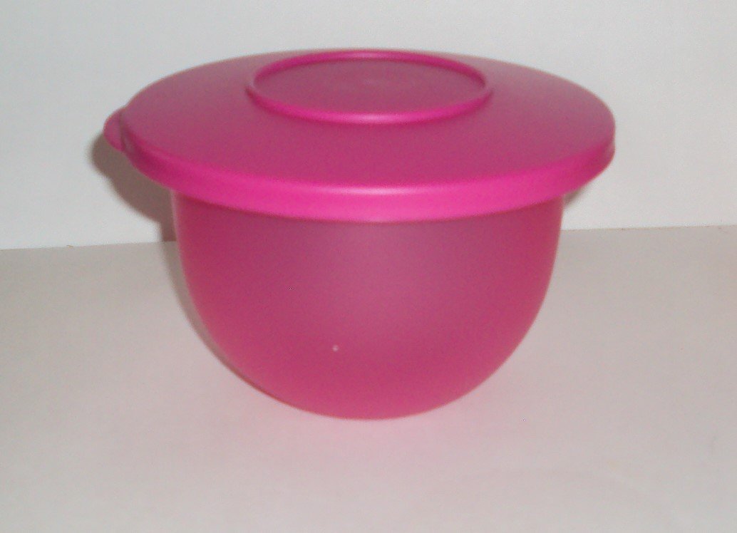 Tupperware Impression Small 2.5 Cup Mixing Bowl Fuchsia Pink N2 free ...