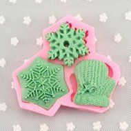 Sher Carrot And Gloves Fondant Cake Chocolate Silicone Molds,Decoration Tools Bakeware N2