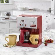 Cuisinart CHW-12 Coffee Plus 12-Cup Programmable Coffeemaker with Hot Water System, Black/Stainless N4