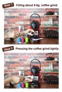 RECAP reuseable capsule coffee machine selffill 150 pieces + aluminium caps