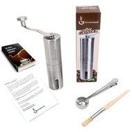 Hand Coffee Grinder with Adjustable Conical Ceramic Burrs | Premium Manual Mill Suitable for Coffee Beans, Herb... N16