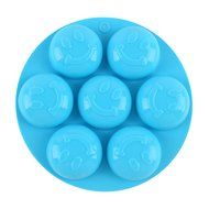 Pparty 7cavity Silicone Chocolate Cake Mold Tray for Candy Fondant Pudding Jelly Gummy -Kids Household for Holiday... N3