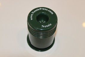 Nespresso Coffee Capsule hand held recycler known as Nessie D. Caprio Green in Color (Green) N4