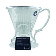 Clever Coffee Dripper by CoastLine | Plastic Coffee Dripper Large &ndash; 18 Ounces | Safe BPA Free Plastic | Reusable... N3