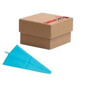 SWISS PART 8pcs Stainless Steel Russian Cake Decorating Icing Tips Kit Extra Large Piping Nozzles and 12&quot; Reusable... N4